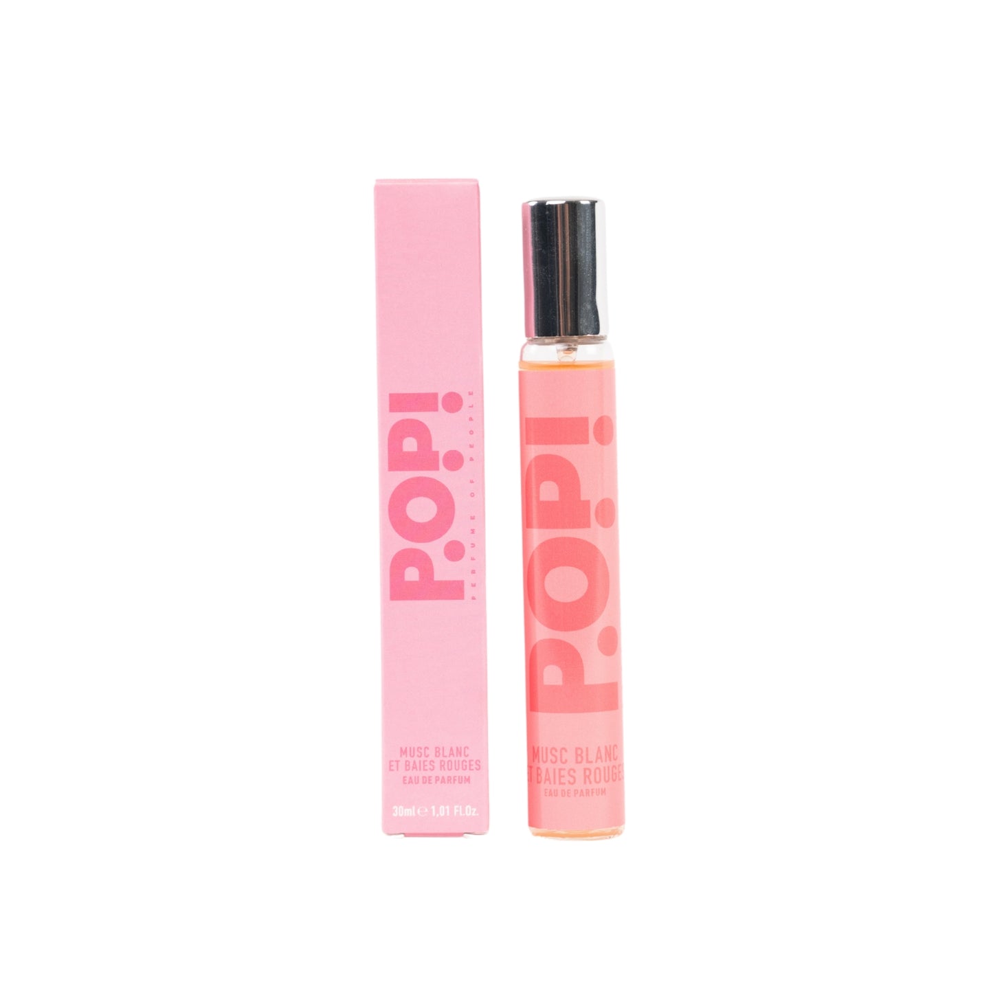 Pop parfums Musc Blanc et Baies Rouges EDP 30ml