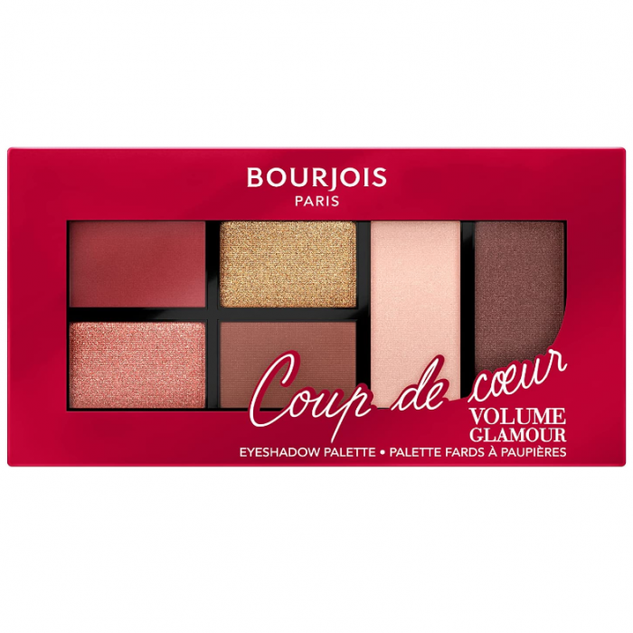 Palette Ombres à Paupières Bourjois Coup de Cœur Intense – N°01 Intense Look