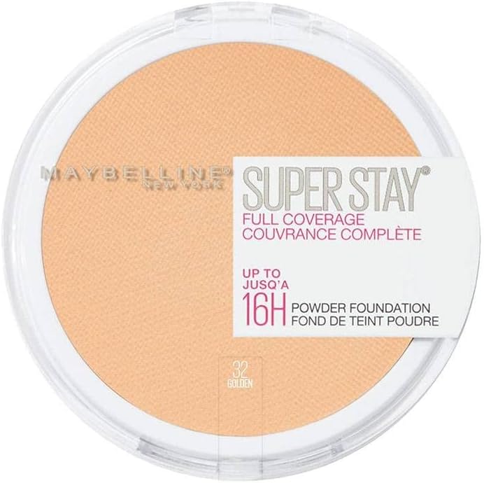 Poudre Compacte Maybelline Super Stay 16H – N°32 Golden