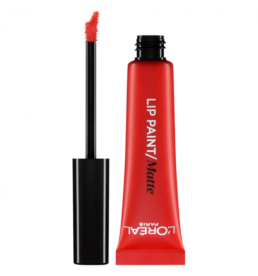 Rouge a levres l'Oréal Lip Paint Matte n°203 Tangerine Vertigo