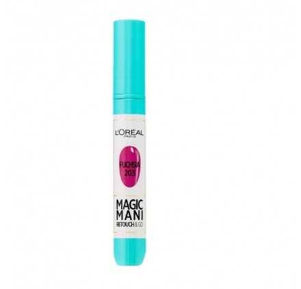 Stylo retouches Vernis a Ongles magic mani de L'OREAL n°203 Fuchsia