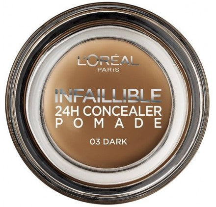 Correcteur de teint L'Oréal Infaillible 24H Concealer Pomade n°03 Dark